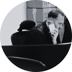 Jordan helping someone on the phone